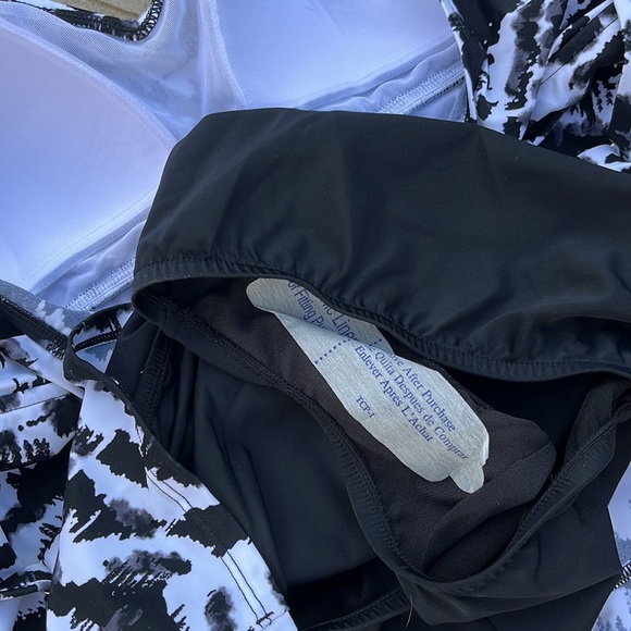 SWIM SOLUTIONS Tummy Control Triple Tier Fauxkini, Created For Macy's -Size 20W - Picture 9 of 11